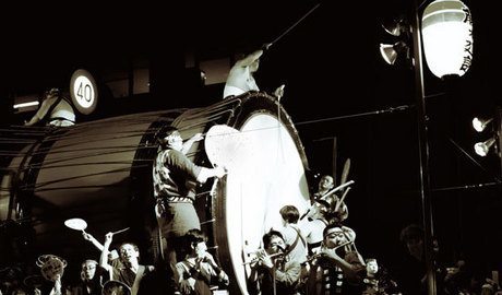 The very big drum at Aomori.